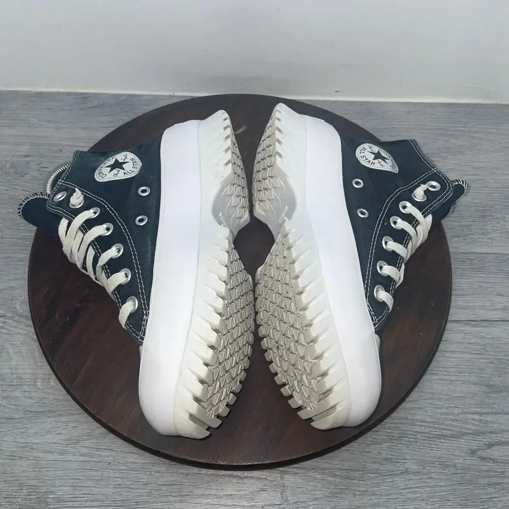 Converse Chuck Taylor All Star Lugged 2.0 Hi Womens Size 6 Shoes Black Sneaker